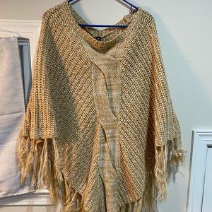 Sweater poncho